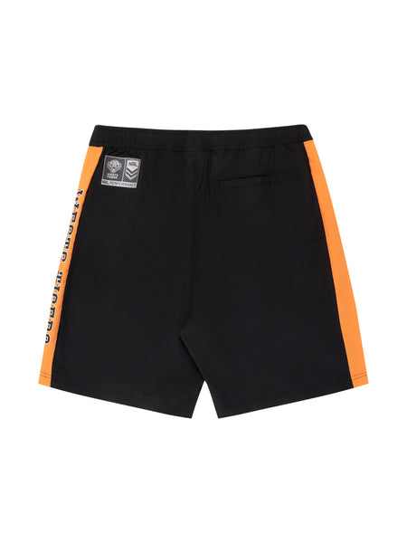 Wests Tigers NRL Mens Adults Performance Shorts
