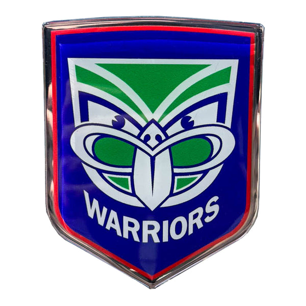 New Zealand Warriors NRL Premium Chrome Logo Decal Sticker