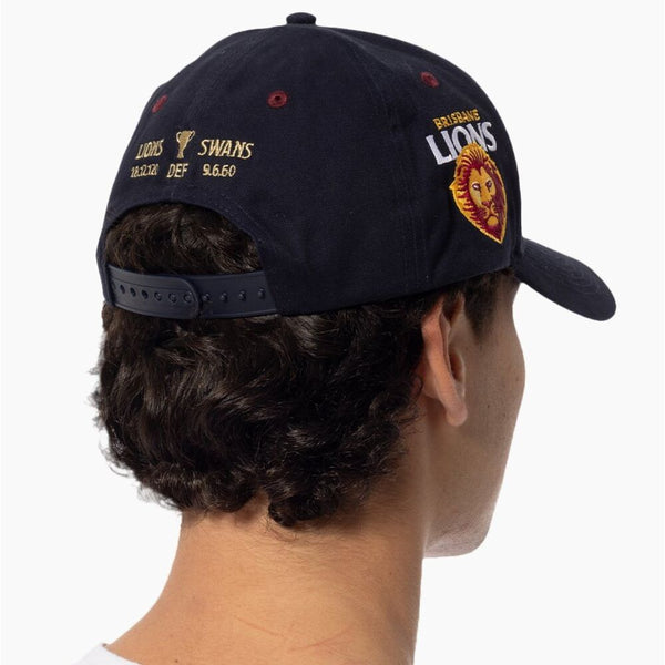 Brisbane Lions 2024 Premiers Mens Adults P3 Cap
