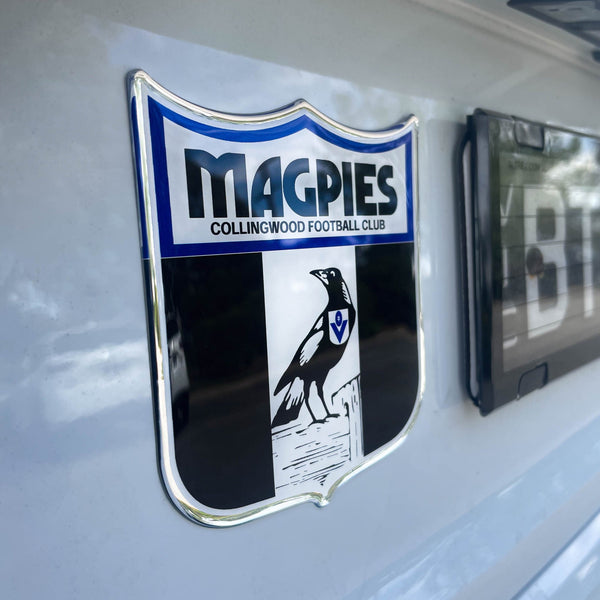 Collingwood Magpies Retro Logo Car Decal Coated Auto Sticker