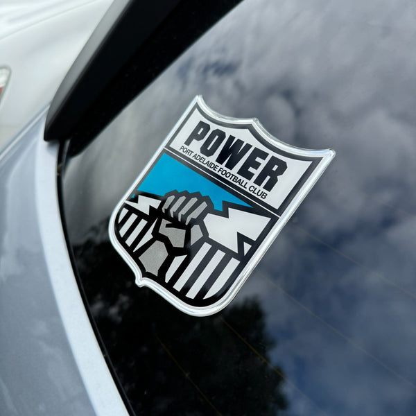 Port Adelaide Power Retro Logo Car Decal Coated Auto Sticker