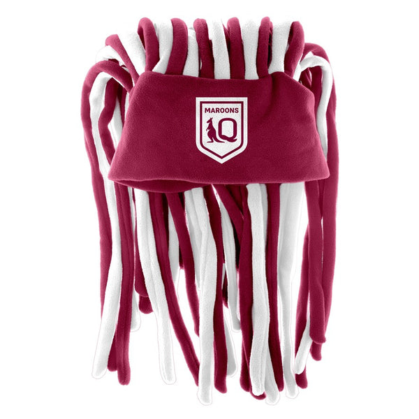 Queensland QLD Maroons Dreadlock Pez Beanie Fun Hat
