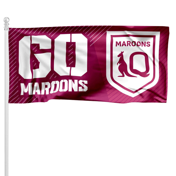 Queensland QLD Maroons State of Origin Pole Flag