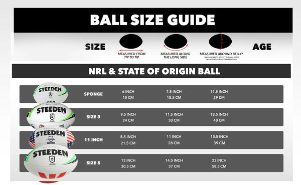 South Sydney Rabbitohs NRL Steeden Supporter Ball