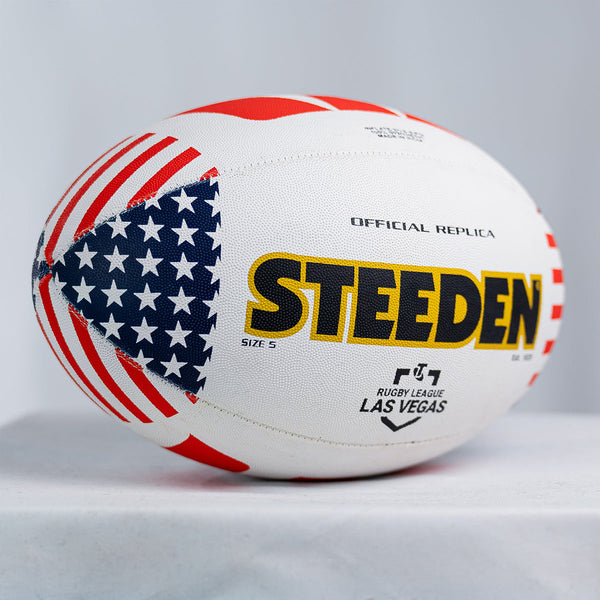 Steeden NRL 2025 Las Vegas Replica Match Ball