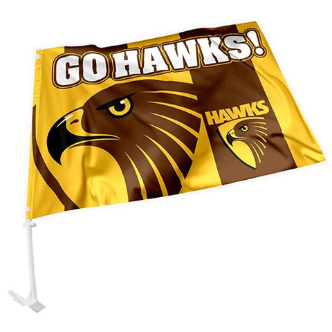 Hawthorn Hawks Car Flag