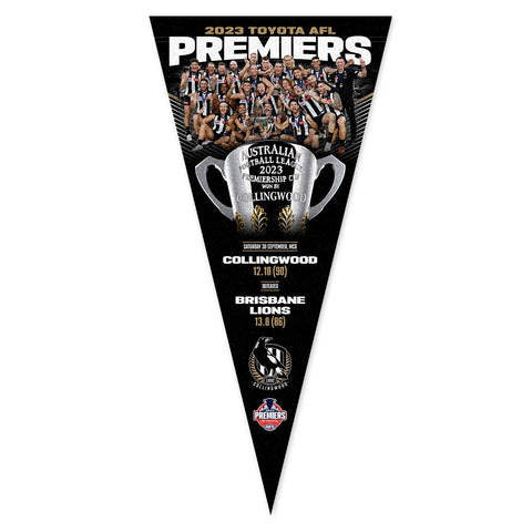 Collingwood Magpies 2023 Premiers Image Pennant PH2