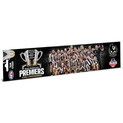 Collingwood Magpies 2023 Premiers Team Image Bumper Sticker PH2