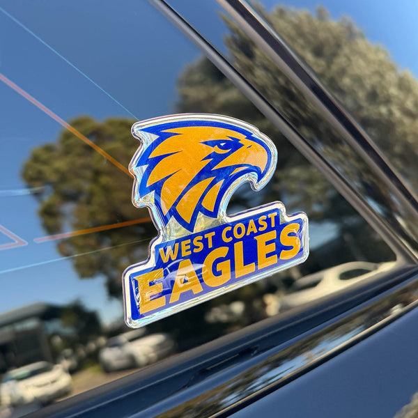 West Coast Eagles Premium Chrome Car Decal Coated Auto Sticker
