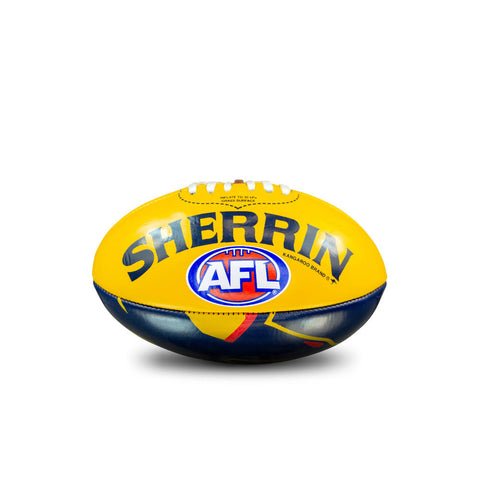 Adelaide Crows AFL Sherrin PVC Mascot Ball 20cm