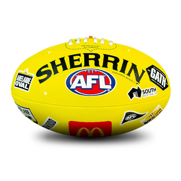 Sherrin 2024 AFL Gather Round All Surface Rubber Synthetic Football size 5