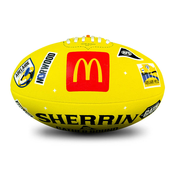 Sherrin 2024 AFL Gather Round All Surface Rubber Synthetic Football size 5