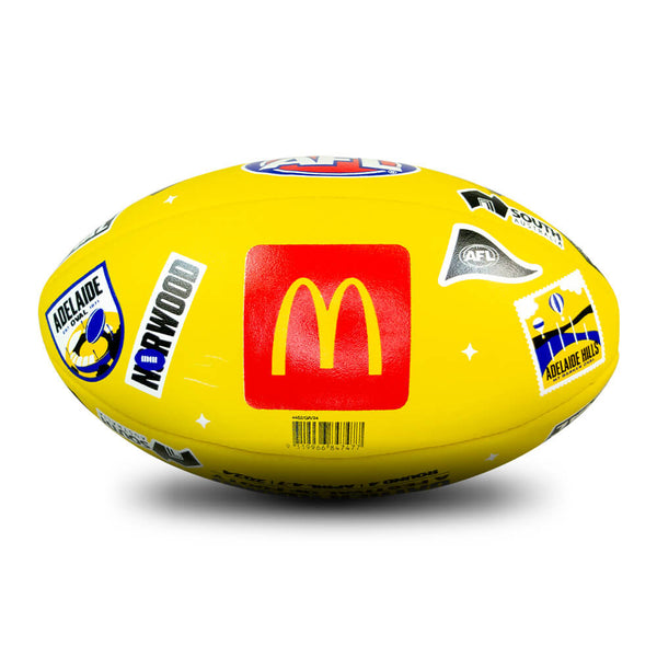 Sherrin 2024 AFL Gather Round Leather Replica Game Football size 5
