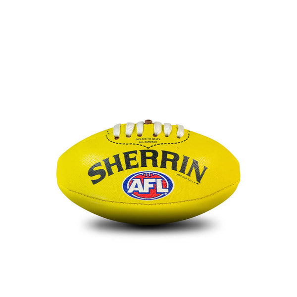 Sherrin Official AFL Replica Mini 16cm Synthetic Football