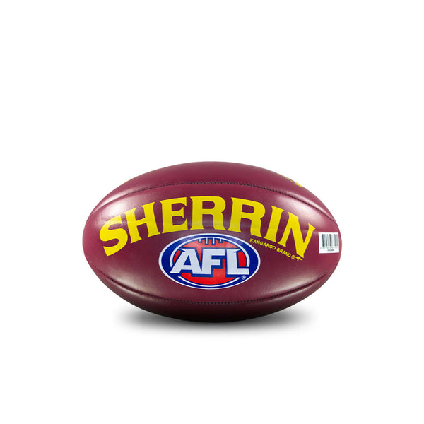 PREORDER - Brisbane Lions 2025 Premiers Sherrin PVC 20cm Mini Football