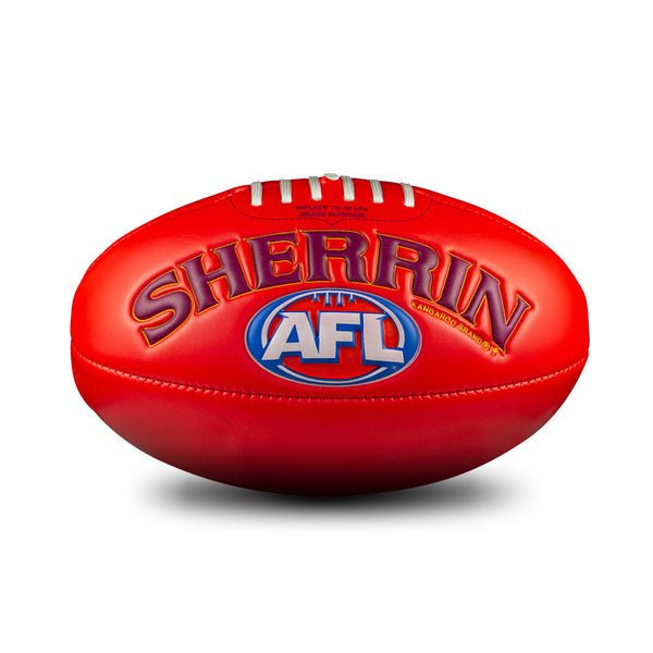 PREORDER - Brisbane Lions 2025 Premiers Sherrin Super Soft Touch Football size 3