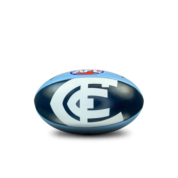 Carlton Blues AFL Sherrin PVC Mascot Ball 20cm