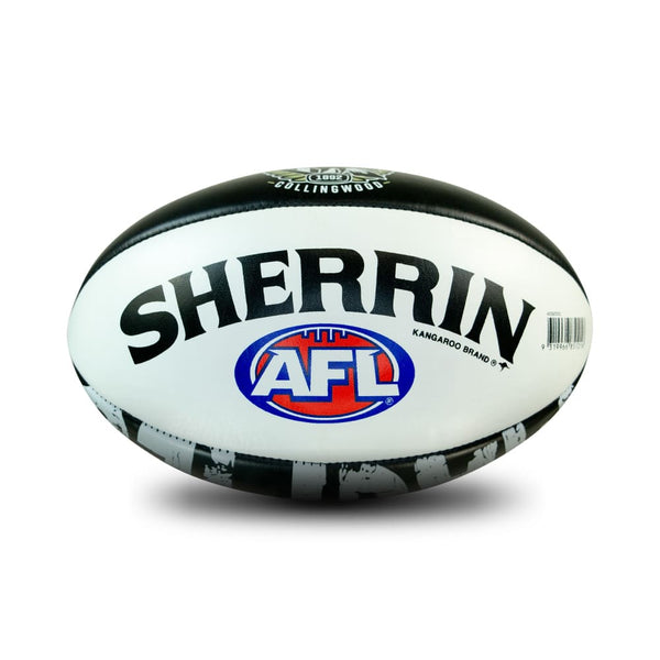 Collingwood Magpies AFL Sherrin size 3 Team Icon Ball