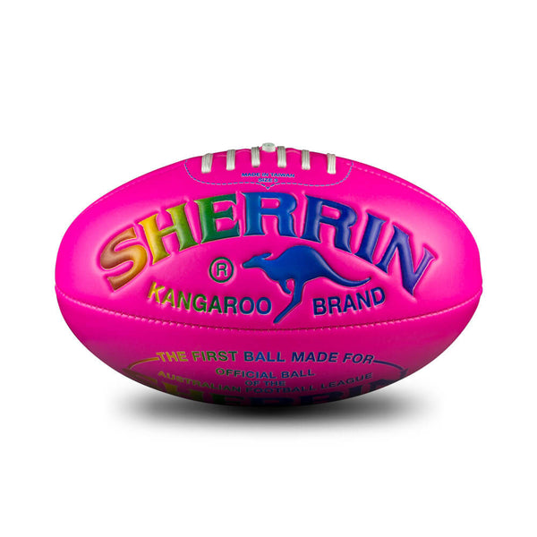 Sherrin Designer Super Soft Touch Rainbow Football size 3