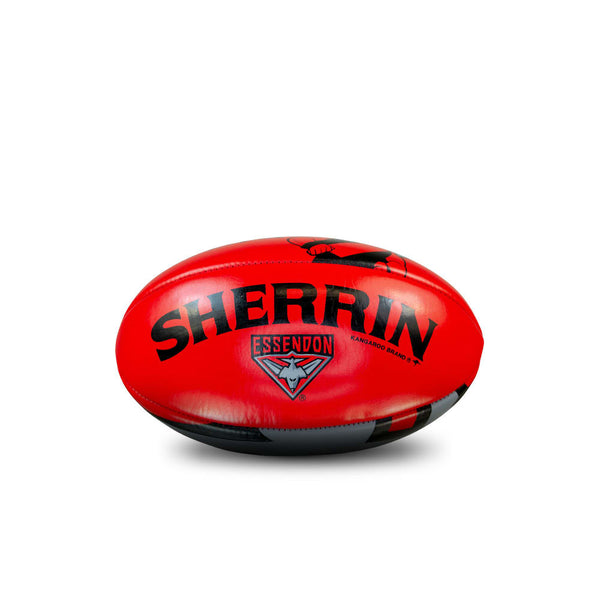 Essendon Bombers AFL Sherrin PVC Mascot Ball 20cm