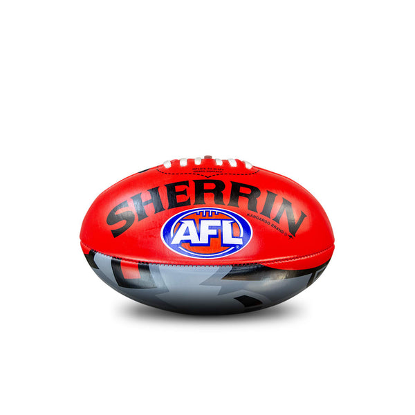Essendon Bombers AFL Sherrin PVC Mascot Ball 20cm