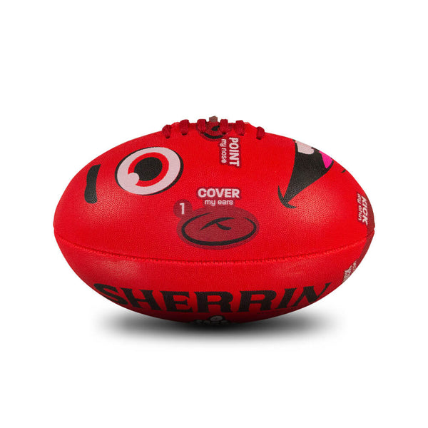 Sherrin Face Footys All Surface Synthetic Football