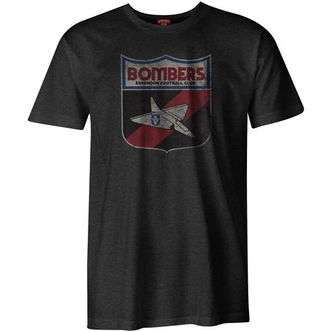Essendon Bombers Mens Adults Heritage Retro Tee