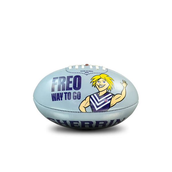 Fremantle Dockers AFL Sherrin PVC Mascot Ball 20cm
