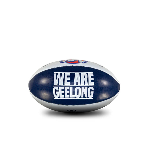 Geelong Cats Sherrin PVC Softie Mascot 20cm Football