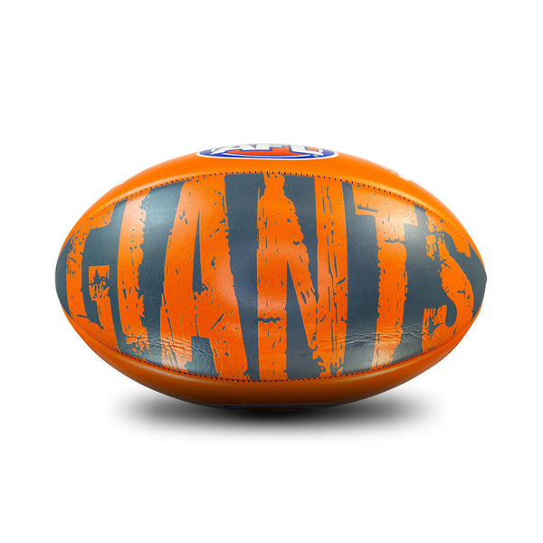 Greater Western Sydney GWS Giants AFL Sherrin size 3 Team Icon Ball