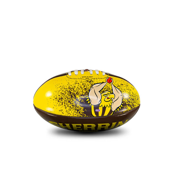 Hawthorn Hawks Sherrin PVC Softie Mascot 20cm Football