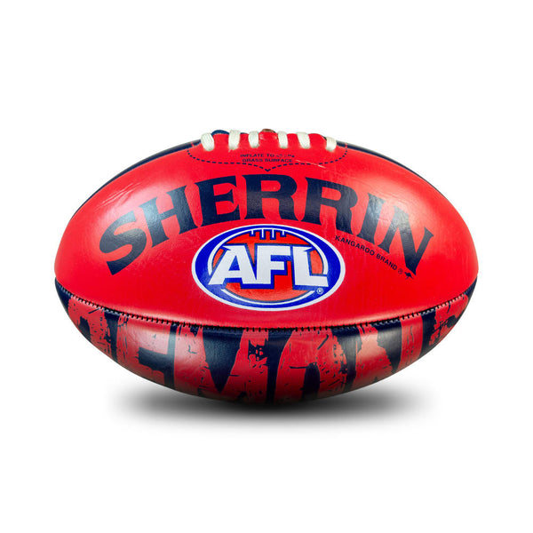 Melbourne Demons AFL Sherrin size 3 Team Icon Ball