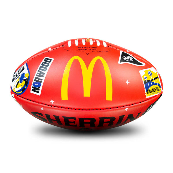 Sherrin 2024 AFL Gather Round Official Game Ball Leather size 5