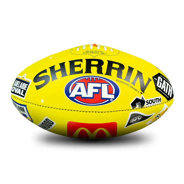 Sherrin 2024 AFL Gather Round Official Game Ball Leather size 5