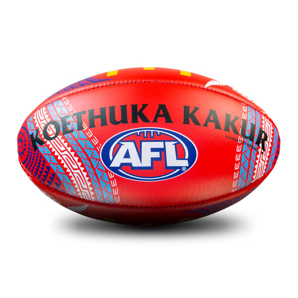 Sherrin 2025 SDNR Indigenous Leather Official Game Football size 5