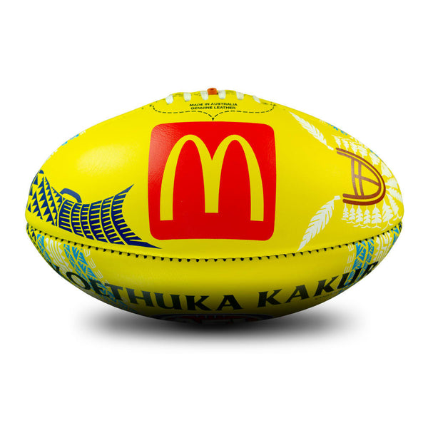 Sherrin 2025 SDNR Indigenous Leather Official Game Football size 5