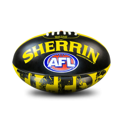Richmond Tigers AFL Sherrin size 3 Team Icon Ball
