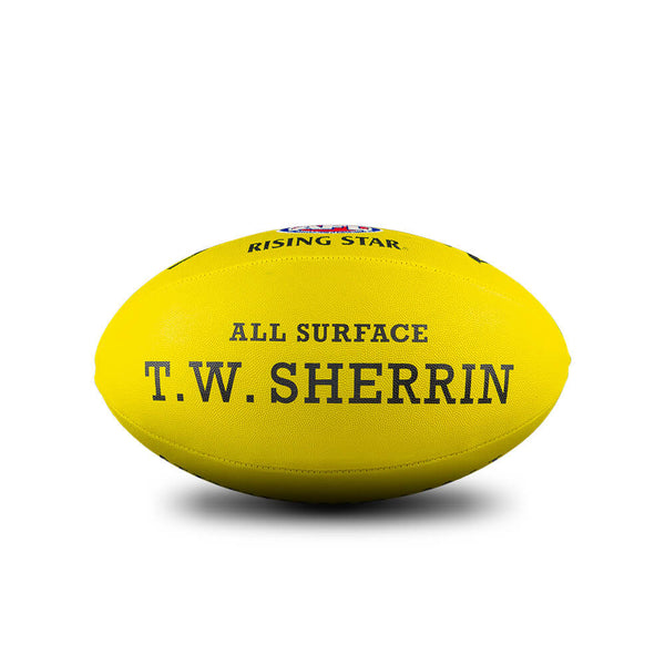 Sherrin AFL Rising Star All Surface Synthetic Rubber Football