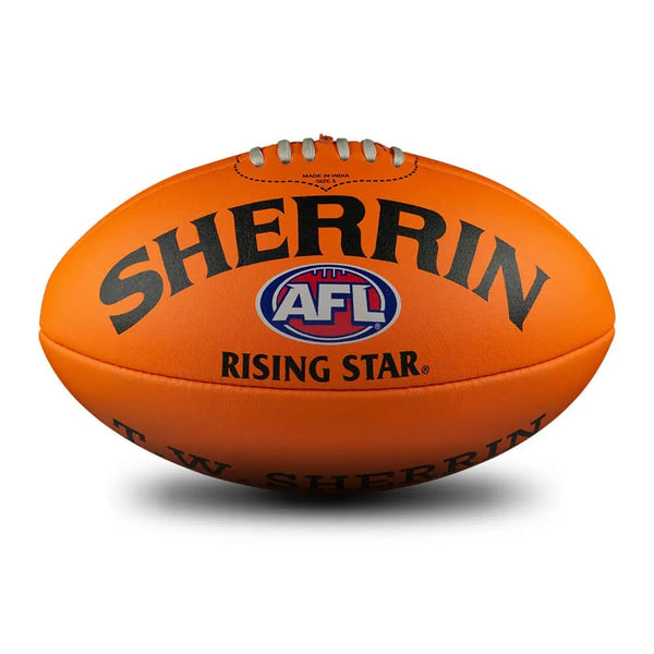 Sherrin AFL Rising Star Leather Football