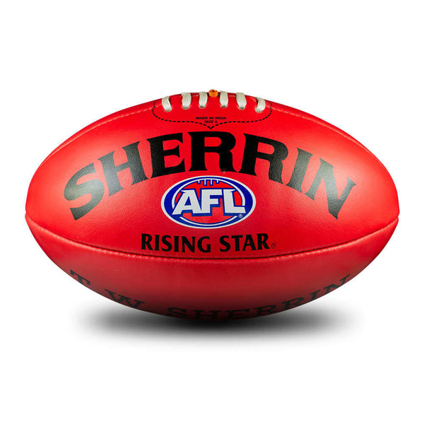 Sherrin AFL Rising Star Leather Football
