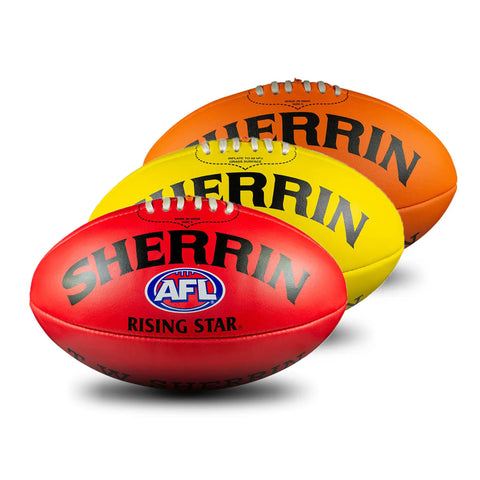 Sherrin AFL Rising Star Leather Football