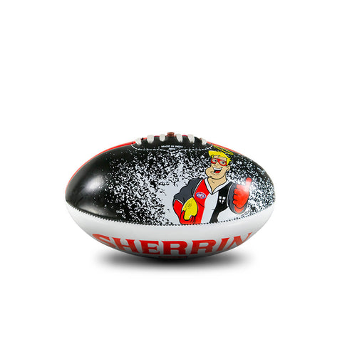 St Kilda Saints Sherrin PVC Softie Mascot 20cm Football