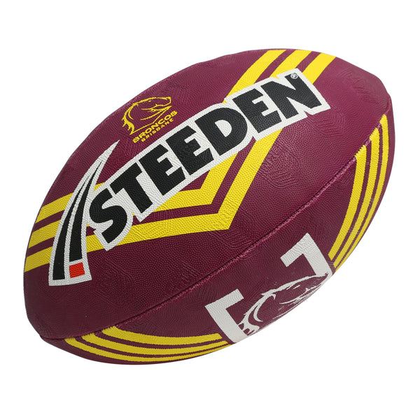 Brisbane Broncos NRL Steeden Supporter Ball