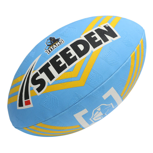 Gold Coast Titans NRL Steeden Supporter Ball