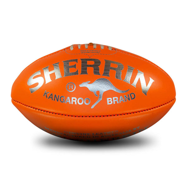 Sherrin Kangaroo Brand KB Game Ball Leather size 5 Football