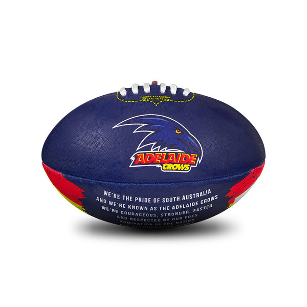 Adelaide Crows Kids Youths AFL Auskick Playing Pack with Football
