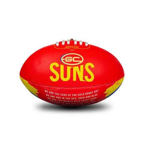 Gold Coast Suns Sherrin Team Song Football