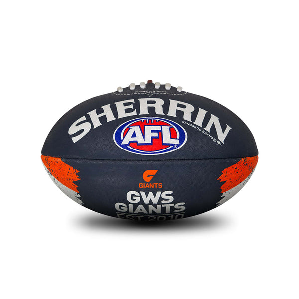 Greater Western Sydmey GWS Giants Sherrin Team Song Football