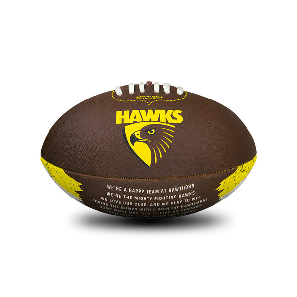 Hawthorn Hawks Sherrin Team Song Football