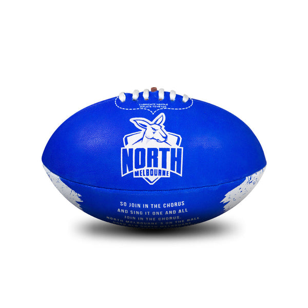North Melbourne Kangaroos Kids Youths AFL Auskick Playing Pack with Football